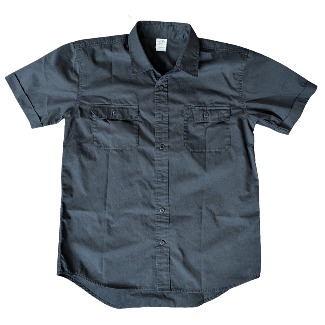 チキューギ ワークシャツ「地球游技」T/C ボタンシャツ