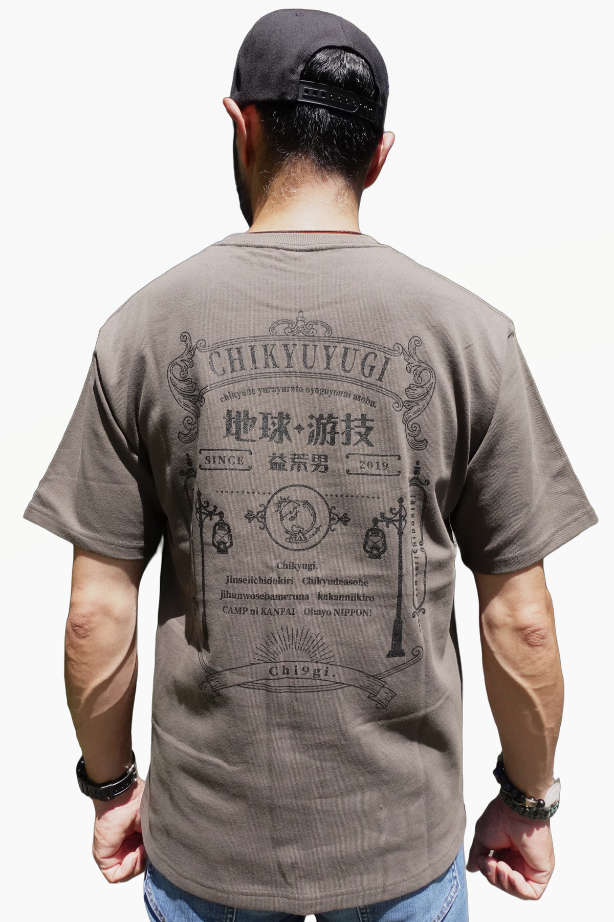 極厚 チキューギ.浪漫Tシャツ 10.2オンス 半袖 CGRT-10.2