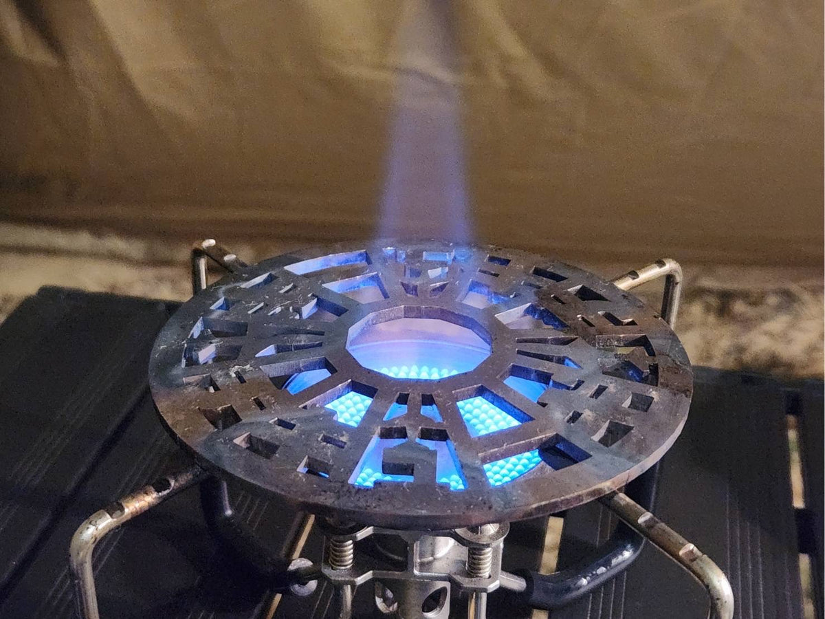 日本製 ミニ五徳 ステンレス製 アウトドア キャンプ バーナー 汎用ゴトク