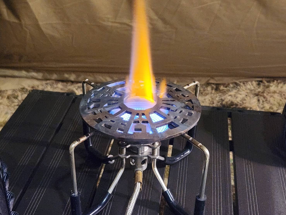 日本製 ミニ五徳 ステンレス製 アウトドア キャンプ バーナー 汎用ゴトク