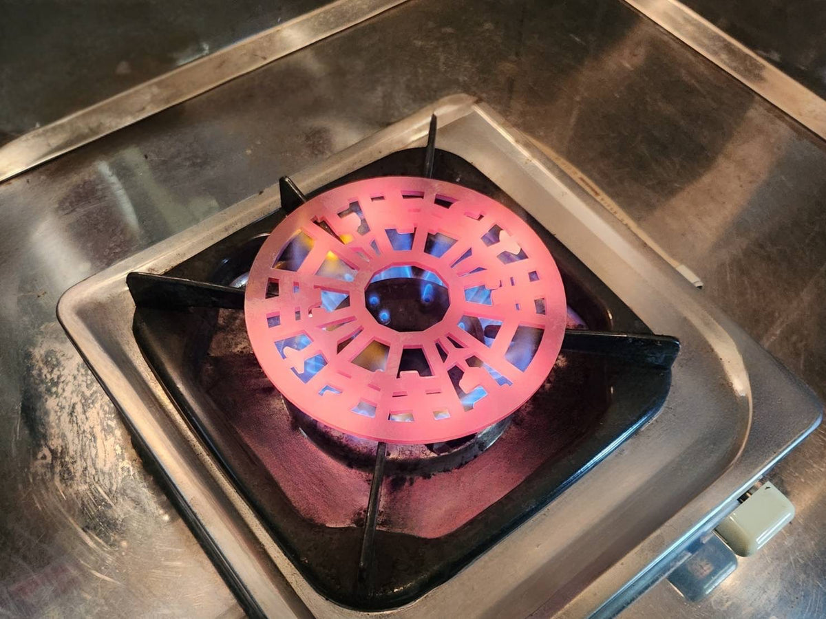 日本製 ミニ五徳 ステンレス製 アウトドア キャンプ バーナー 汎用ゴトク