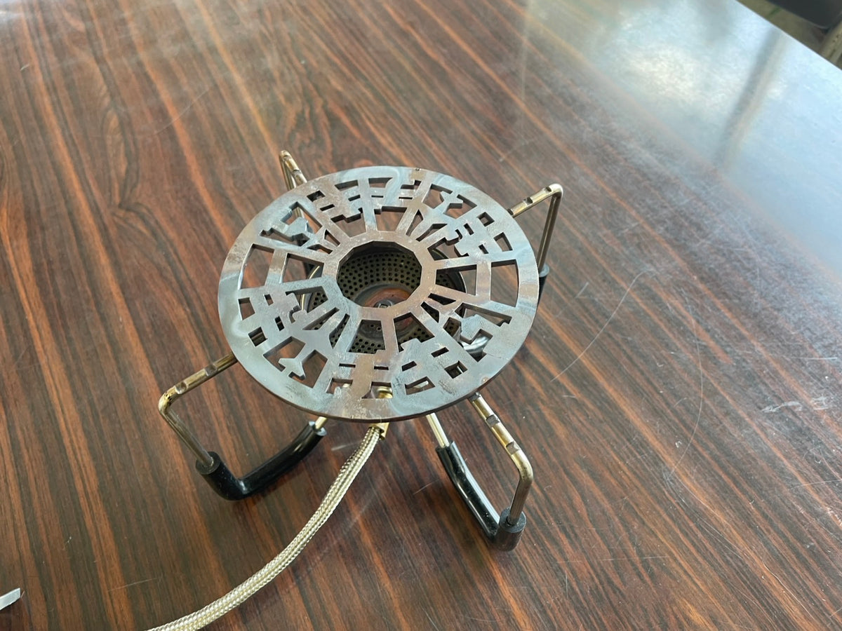 日本製 ミニ五徳 ステンレス製 アウトドア キャンプ バーナー 汎用ゴトク