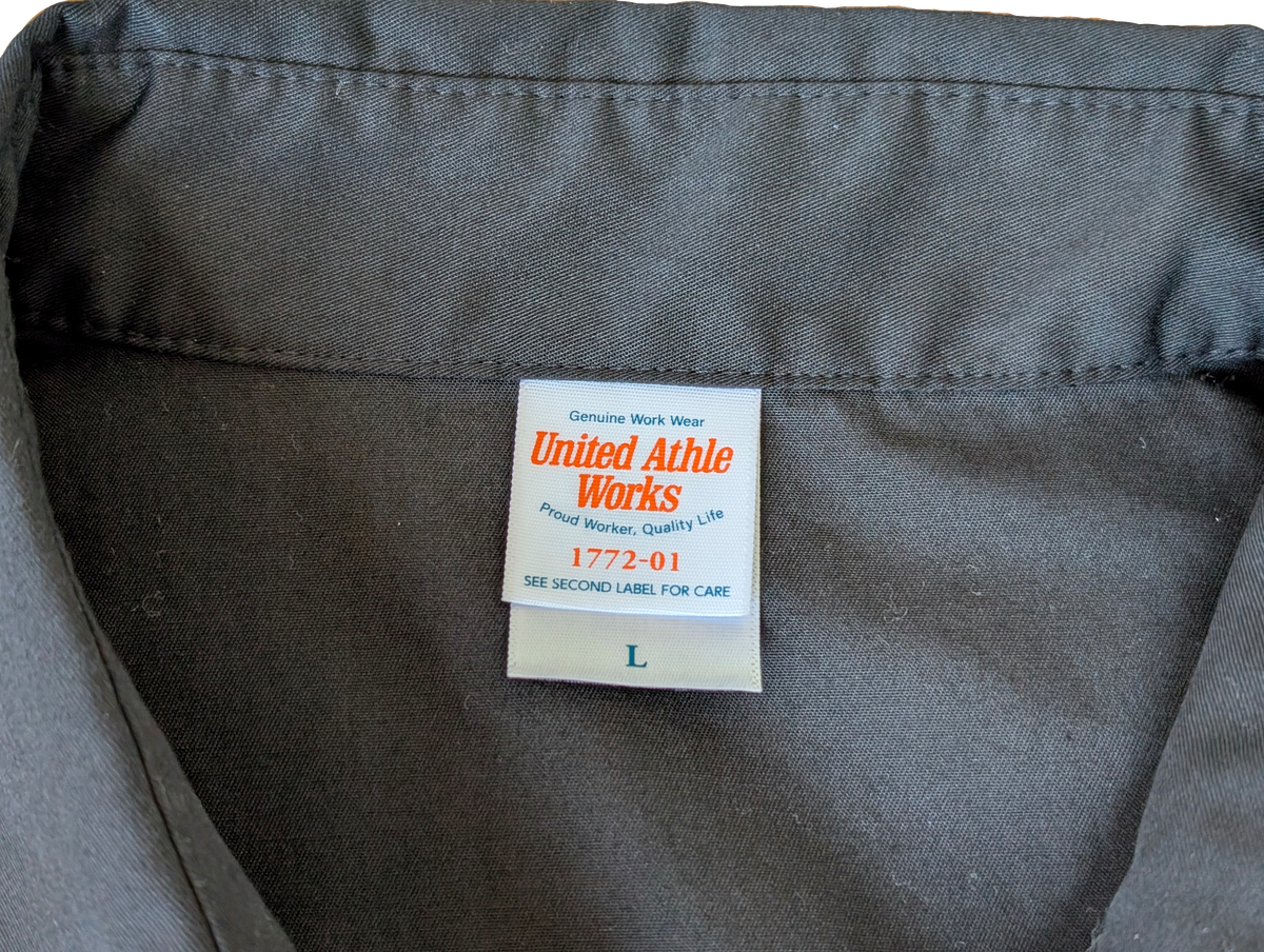 チキューギ ワークシャツ「地球游技」T/C ボタンシャツ