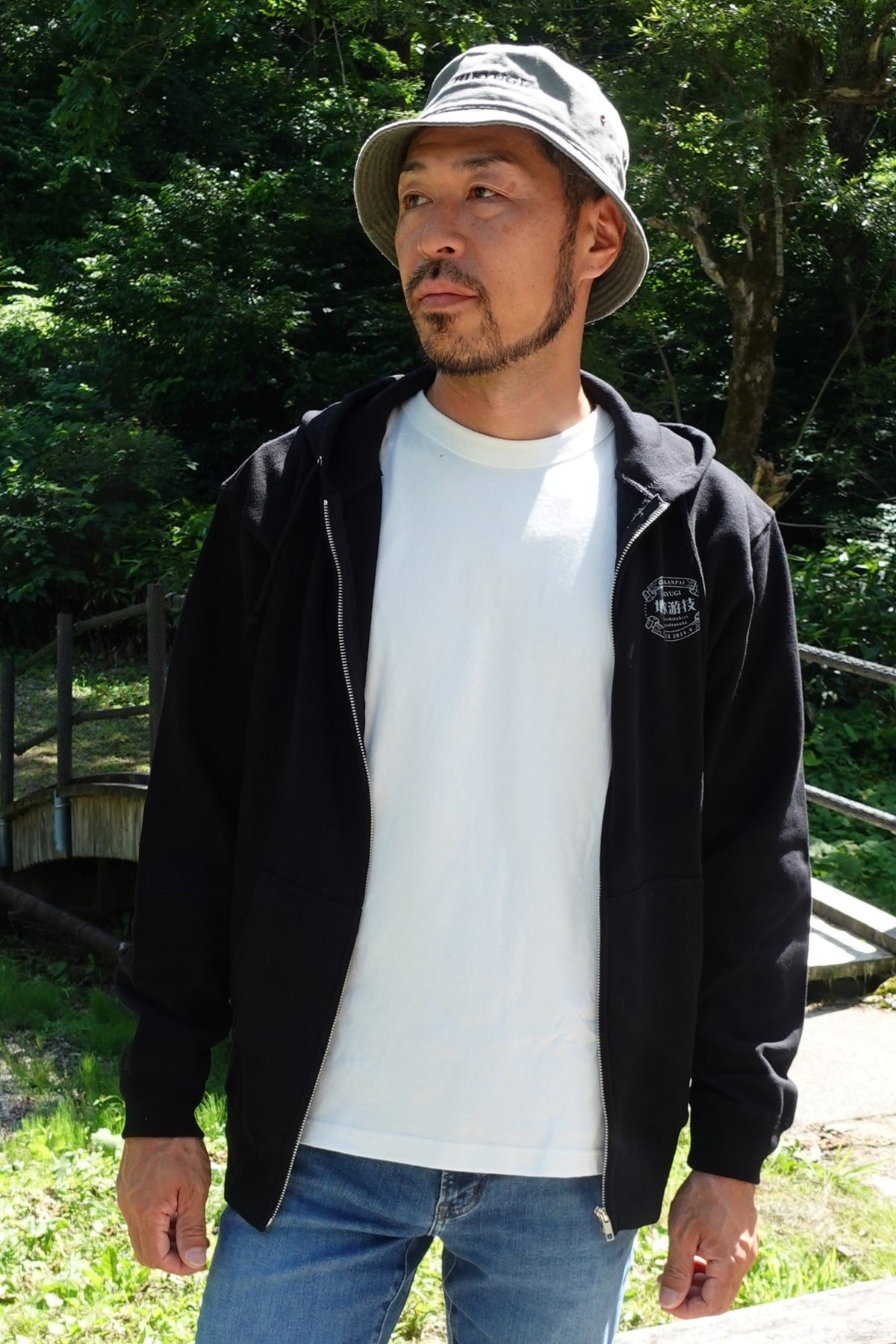 チキューギ.浪漫フルジップ パーカ 10.0オンス スウェット (裏パイル) CGRP-10.0