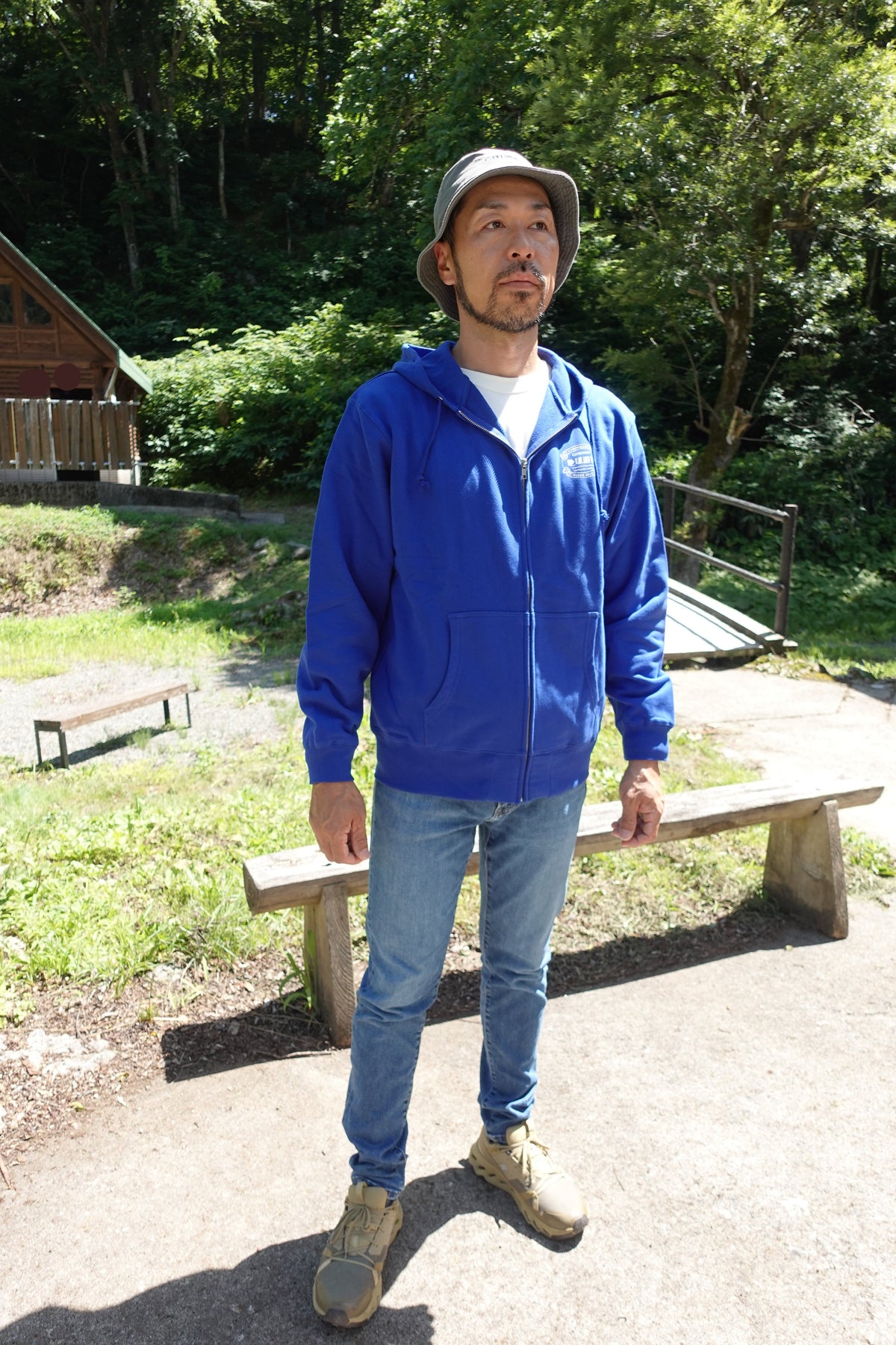 チキューギ.浪漫フルジップ パーカ 10.0オンス スウェット (裏パイル) CGRP-10.0