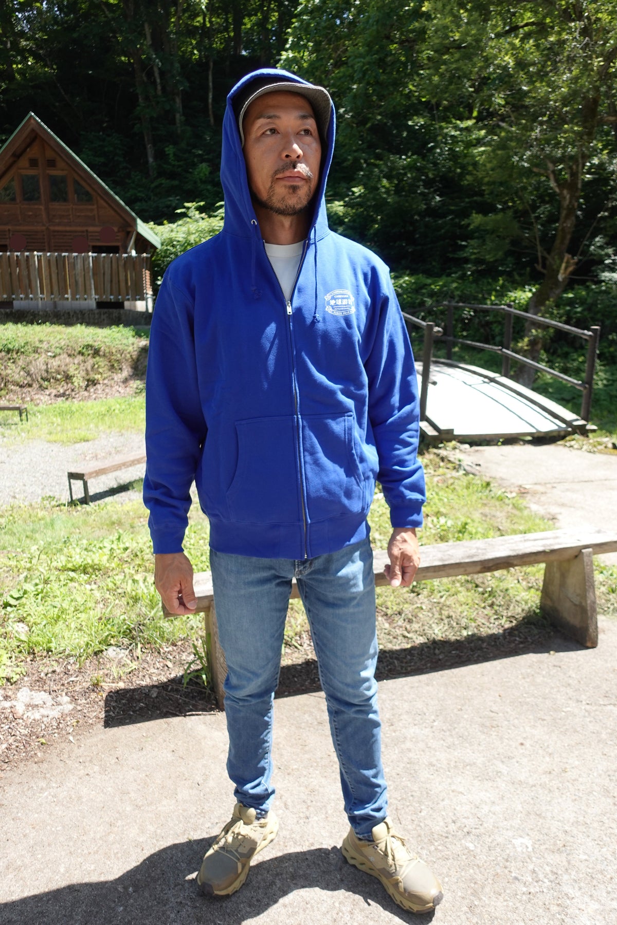 チキューギ.浪漫フルジップ パーカ 10.0オンス スウェット (裏パイル) CGRP-10.0