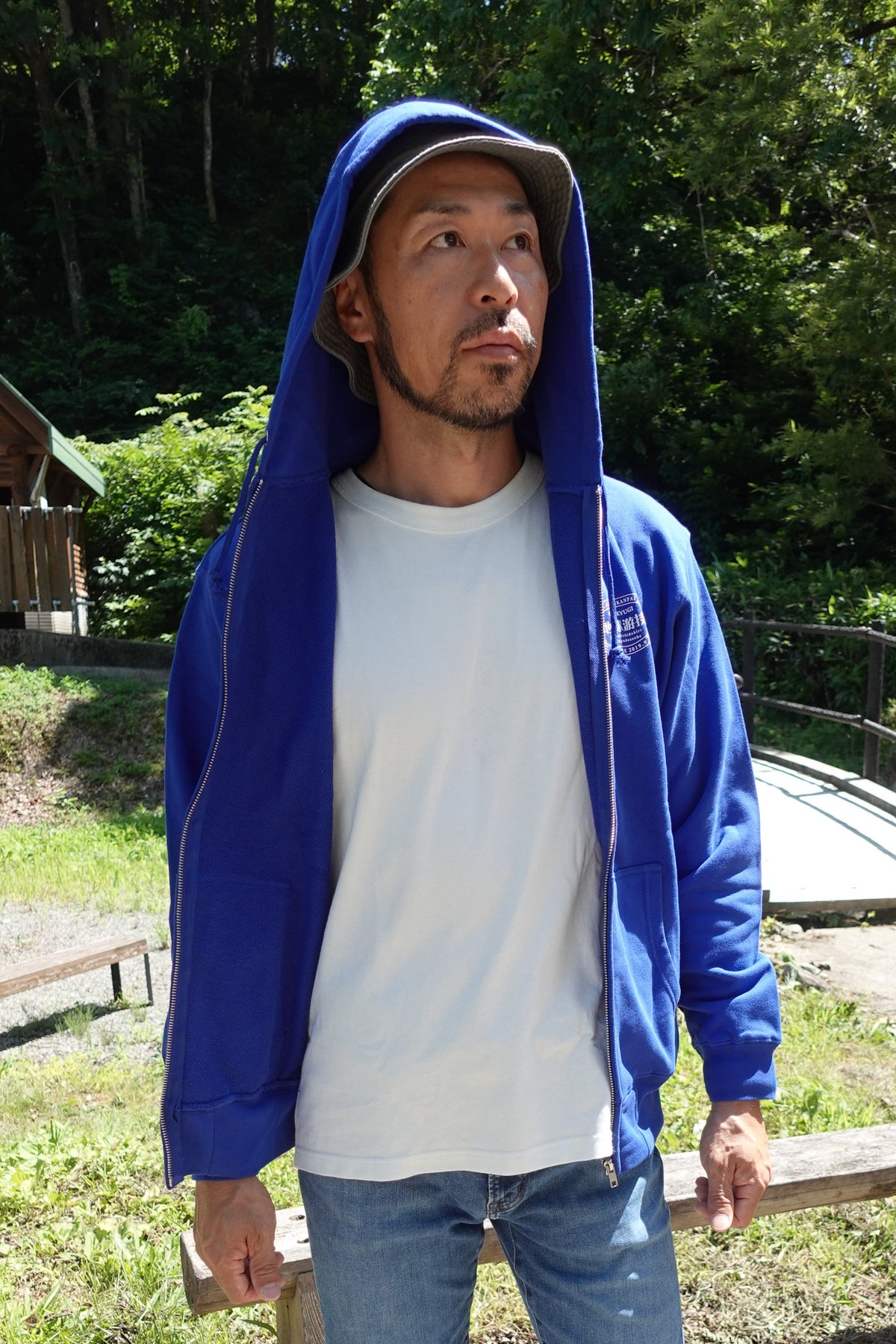 チキューギ.浪漫フルジップ パーカ 10.0オンス スウェット (裏パイル) CGRP-10.0