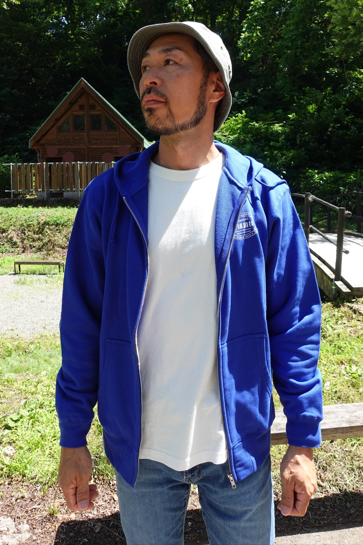 チキューギ.浪漫フルジップ パーカ 10.0オンス スウェット (裏パイル) CGRP-10.0