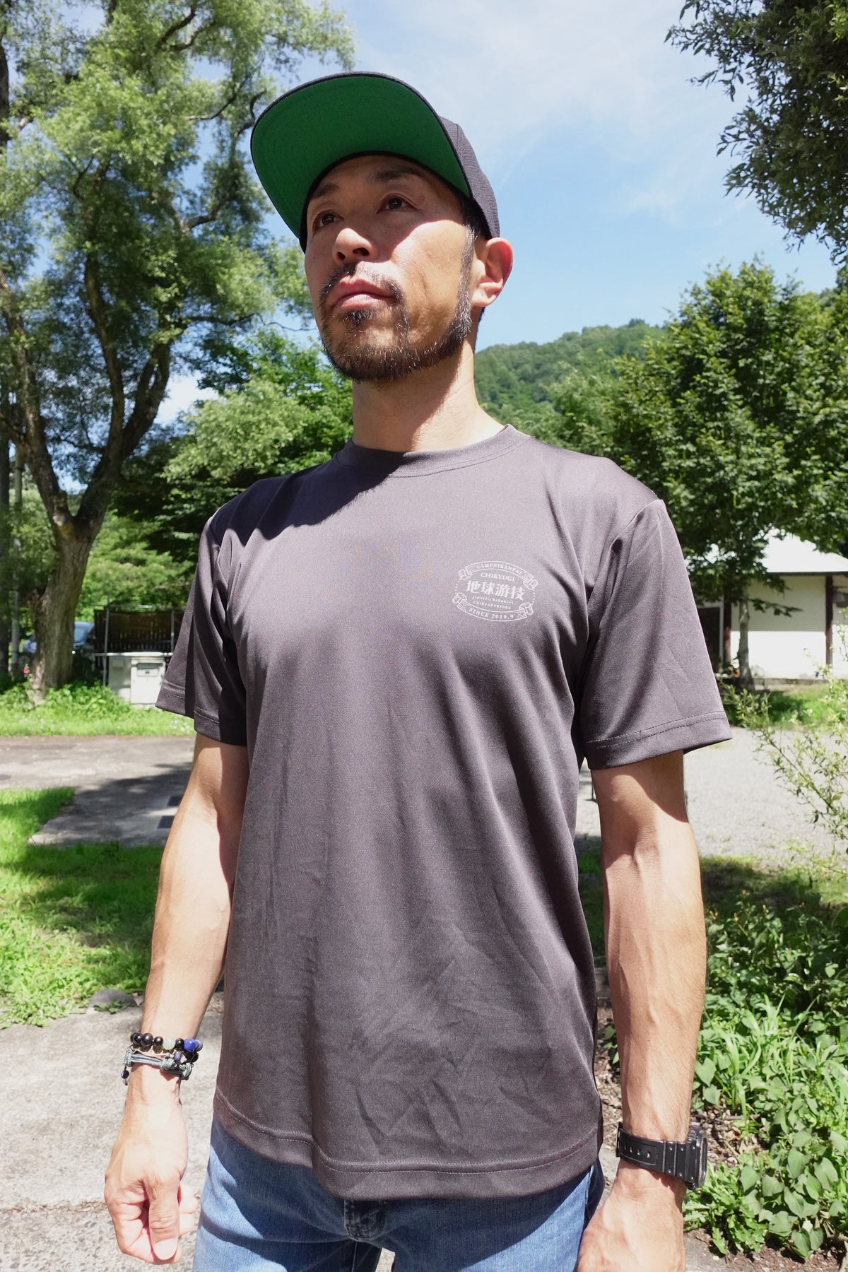 チキューギ.浪漫ドライシルキータッチ Tシャツ 4.7オンス 半袖 CGRT-4.7