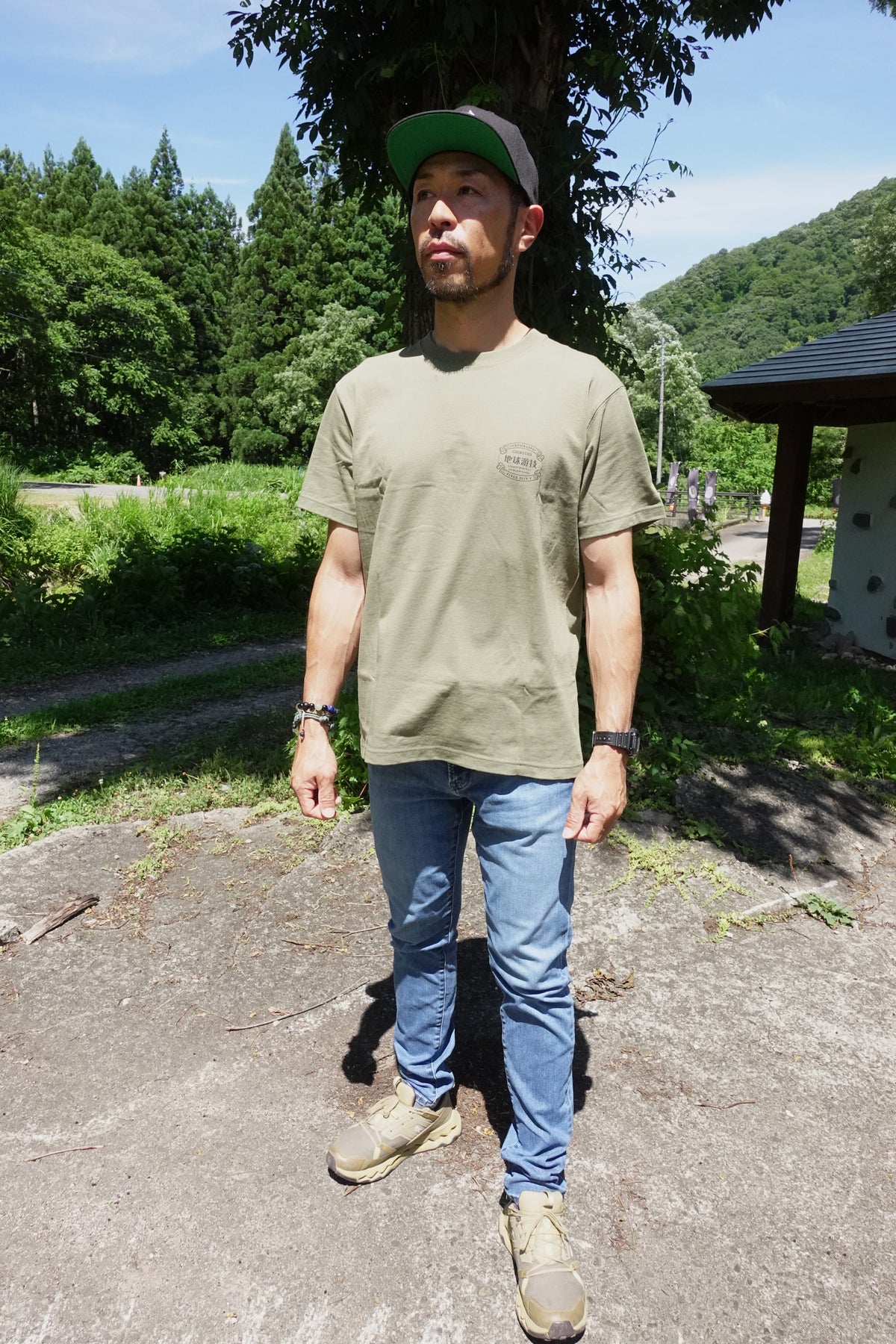 チキューギ.浪漫Tシャツ 7.1オンス 半袖 CGRT-7.1