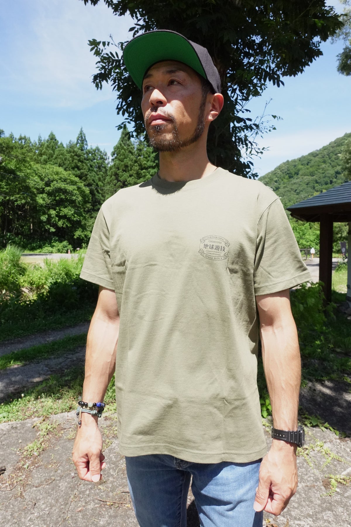 チキューギ.浪漫Tシャツ 7.1オンス 半袖 CGRT-7.1