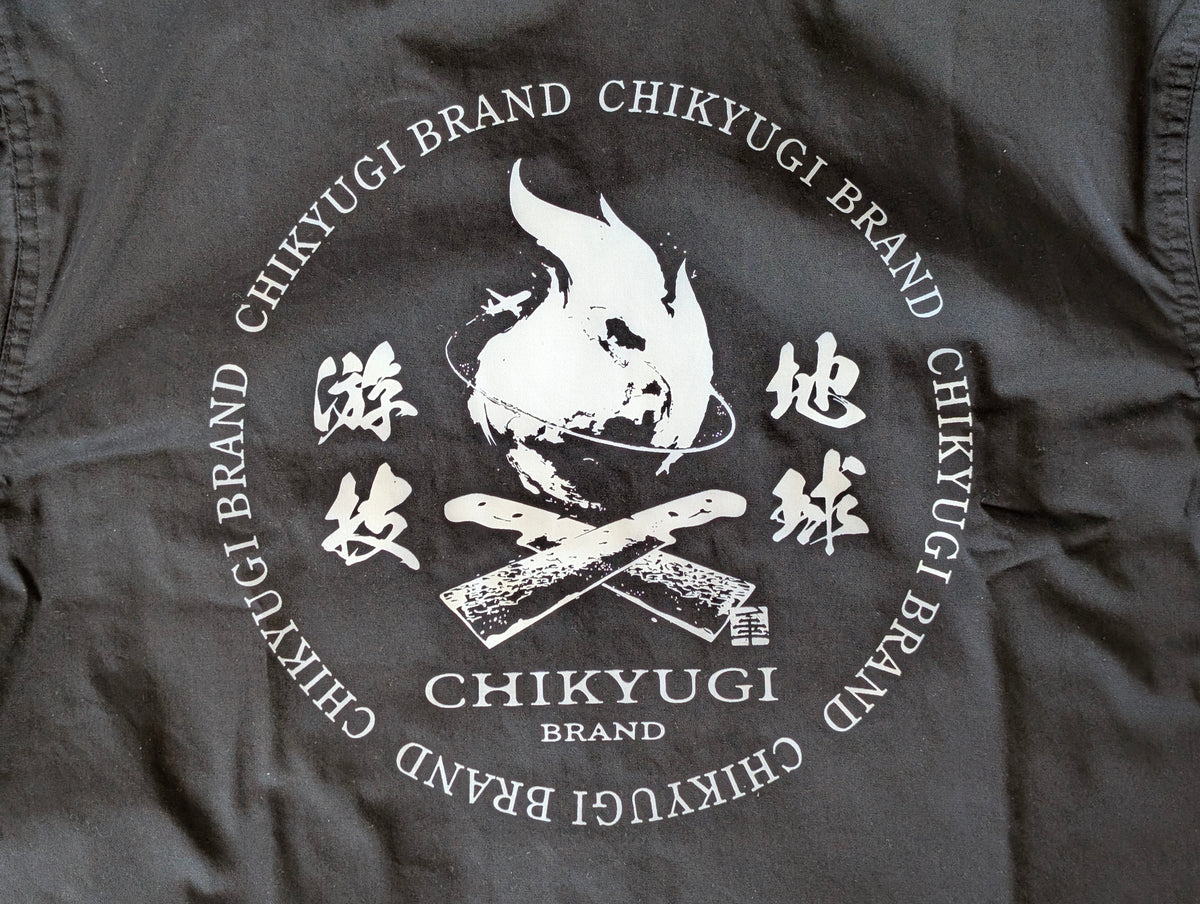 チキューギ ワークシャツ「地球游技」T/C ボタンシャツ