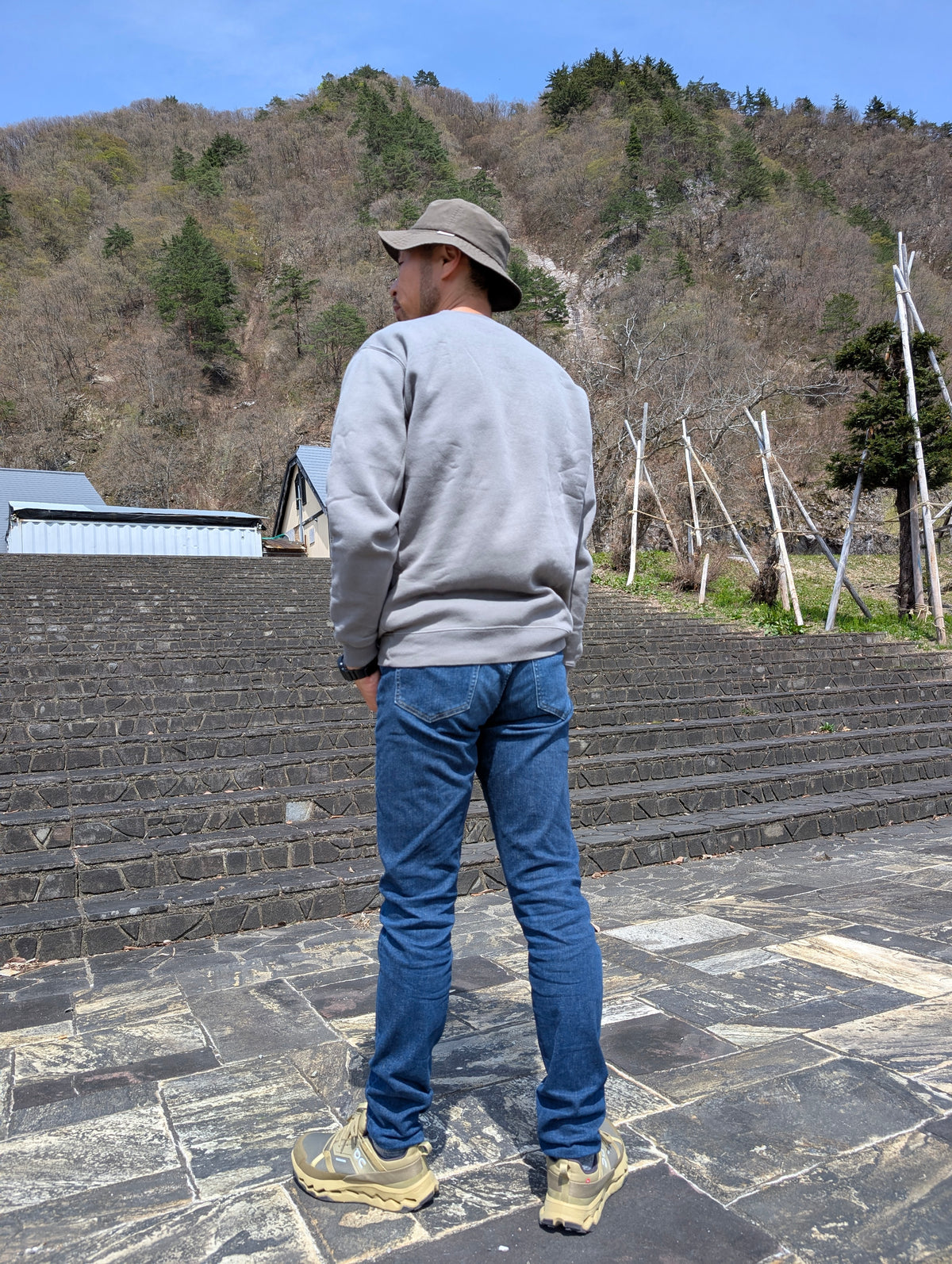 チキューギ スウェット(裏起毛)10.0オンス T/C クルーネック