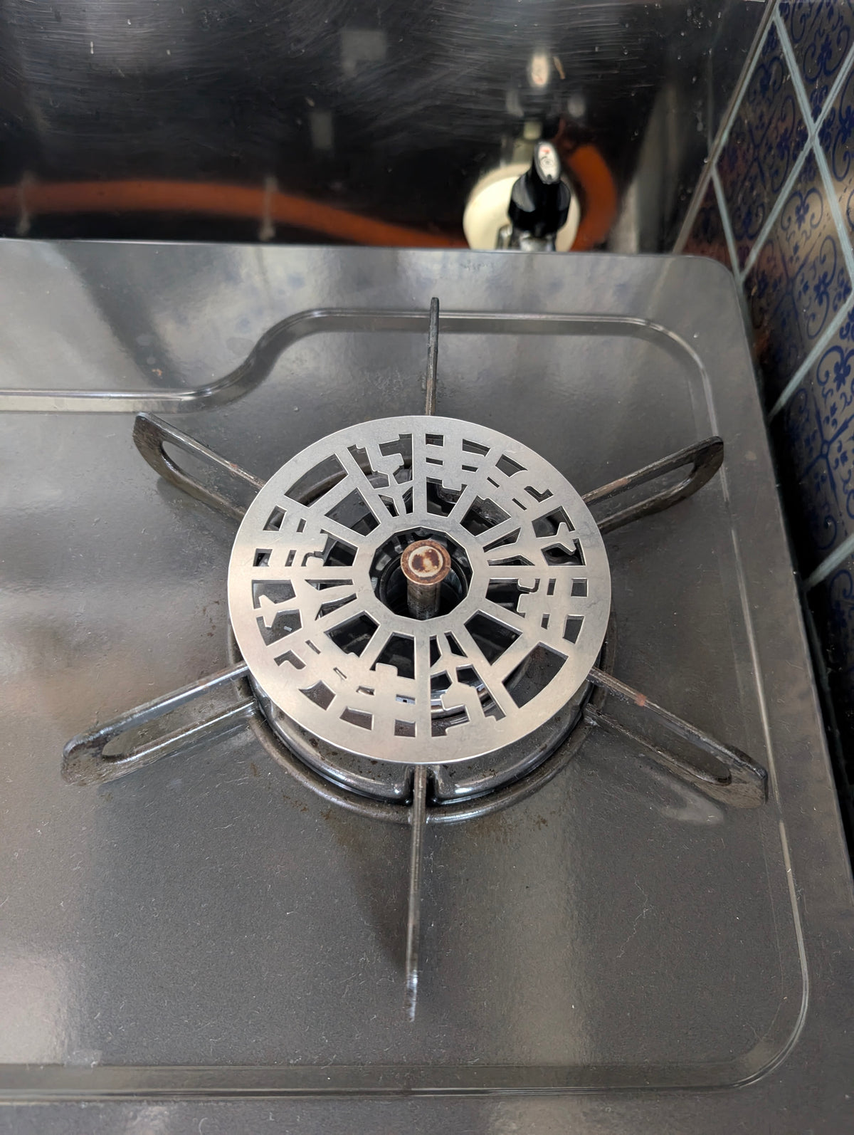 日本製 ミニ五徳 ステンレス製 アウトドア キャンプ バーナー 汎用ゴトク