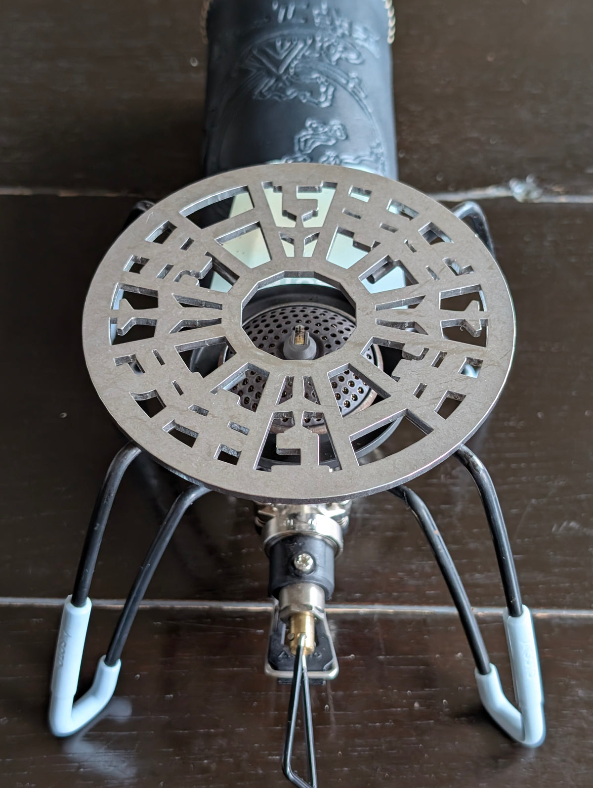 日本製 ミニ五徳 ステンレス製 アウトドア キャンプ バーナー 汎用ゴトク