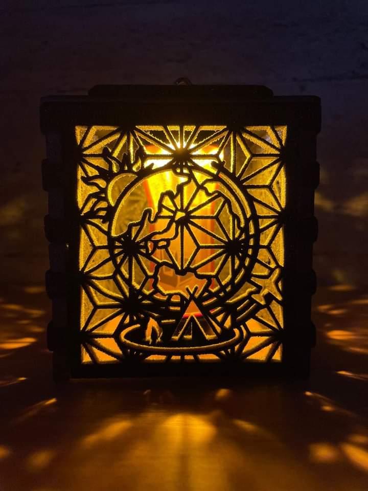 チキューギ ランタンシェード 灯絵 （ともるえ） – 地球游技