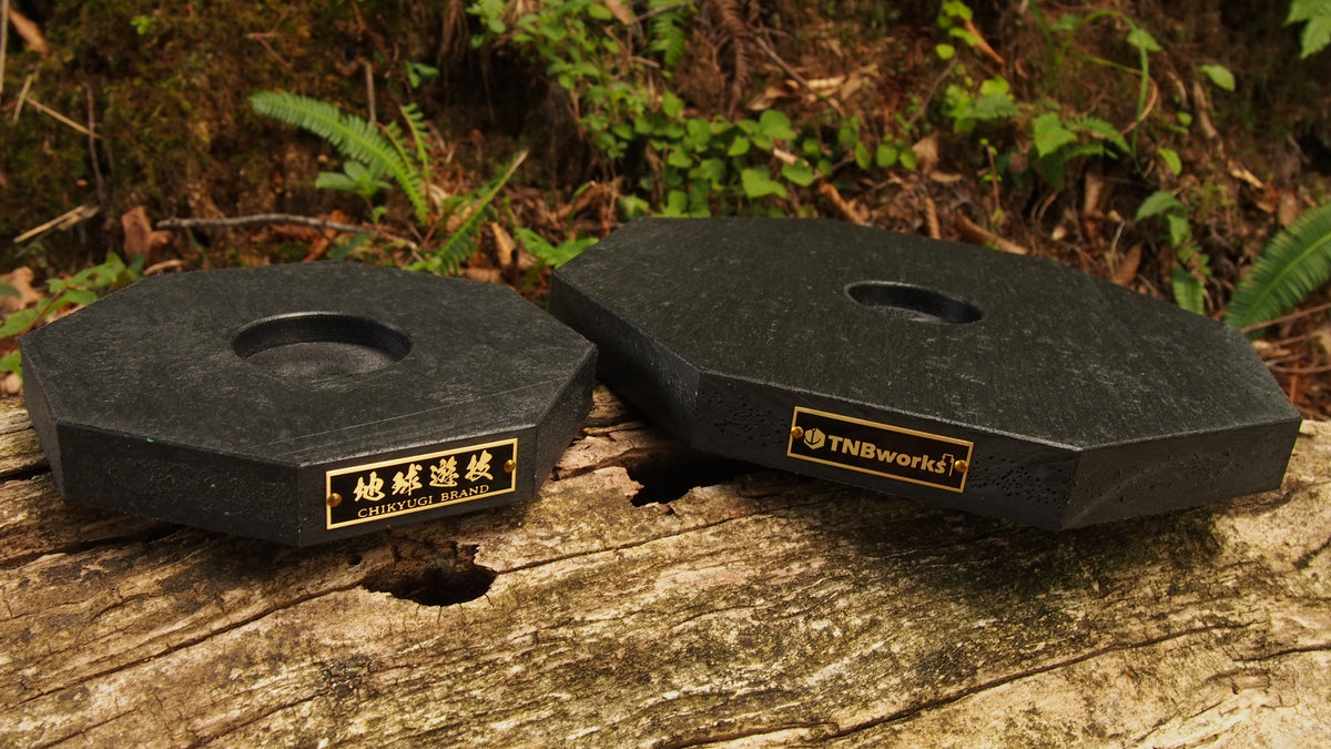 薪割り台 ポールの台座 BLACK base（ブラックベース）