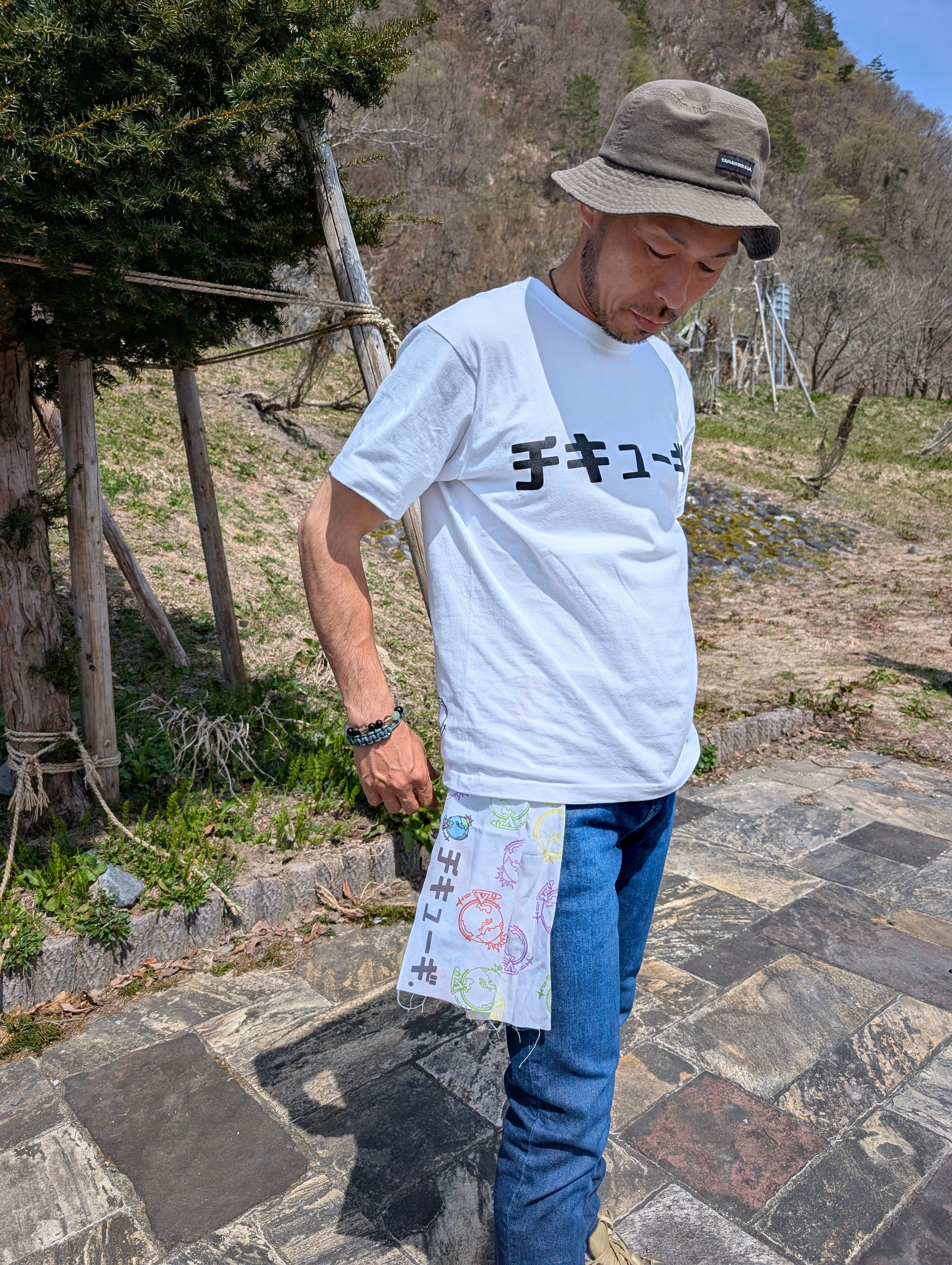 チキューギ ロゴ 手ぬぐい フルカラー – 地球游技